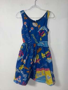 ModCloth Optimistic Effect Travel Dress Size S